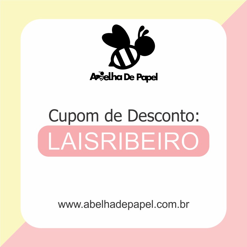 Cupom de desconto Abelha de Papel